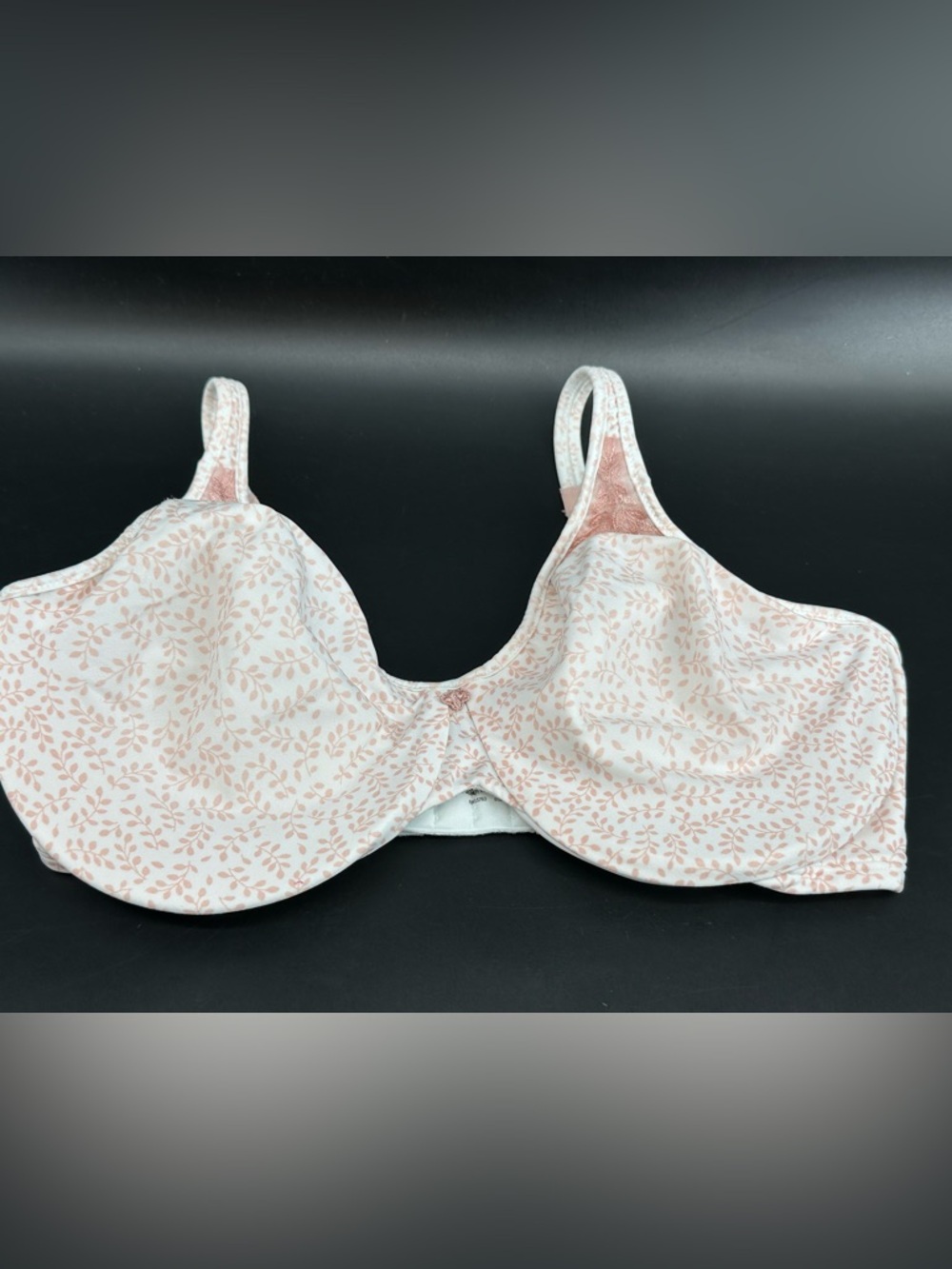 Bali Soft Support Minimizer Bra in Blush Floral Print 36DD  Style 3385